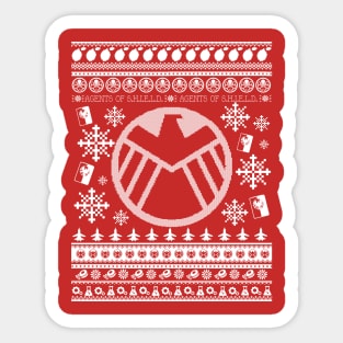 Agents of SHIELD - Ugly Sweater Sticker